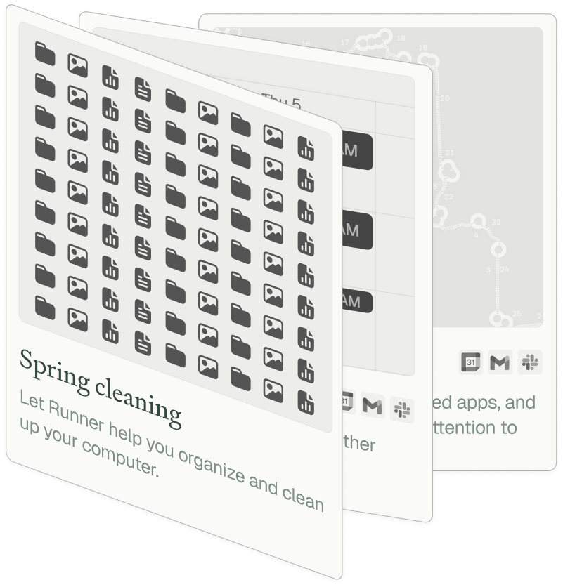 Runner workflow library